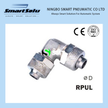 Ningbo Smart Rpul Series Elbow Metal Pneumatic Rapid Fittings